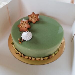Entremet : le pistaches ultime